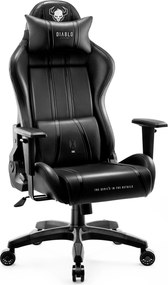 Gamer szék műbőr Normal Size, fekete: Diablo X-One 2.0