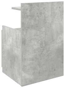 2 db-os éjjeliszekrény 2 fiókkal, betonszürke, 40 x 36,5 x 62 cm
