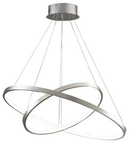 LED Csillár zsinóron LEA LED/35W/230V 4000K átm. 60 cm króm