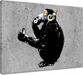 Vászonkép 50x40 Dj Majom Kedveli ezt Like it