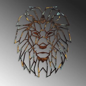 Lion fém fali dekoráció, 40 cm – TR891TNL2420