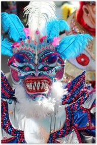 Poszterek 60x90 Farsangi maszkok