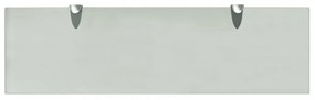 2 db lebegő üvegpolc 70 x 20 cm 8 mm