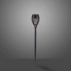 JUST LIGHT. 19106-18-3 - 3x LED napelemes lámpa FACKEL LED/0,24W/1,2V fekete