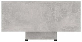 betonszürke szerelt fa dohányzóasztal 85 x 55 x 31 cm