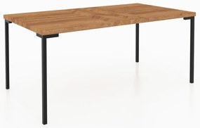 Tölgyfa étkezőasztal 90x200 cm Abies – The Beds