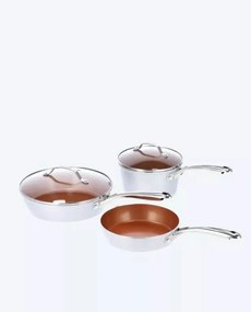 GothamSteel edénykészlet, 5 darabos, karcålló keråmia bevonattal