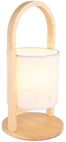 Globo 21506W - Asztali lámpa NINJA 1xE14/40W/230V fehér