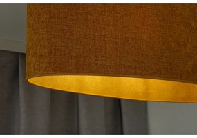 Duolla - Felületre szerelhető csillár OVAL 2xE27/15W/230V barna