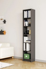 Könyvespolc, antracit, 40 cm – Bili5