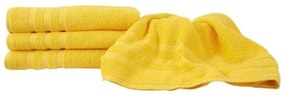 LINEA törülköző 50x100 cm sárga, 100% pamut