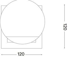 Ideal Lux - LED Asztali lámpa ANGOLO 1xG9/3W/230V réz