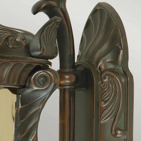 Elstead klasszikus kültéri fali lámpa philadelphia borostyán antik bronz elsph1-l-ob IP44