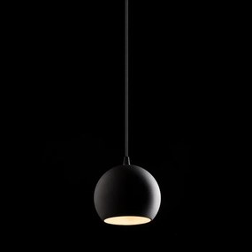RENDL COPA závěsná černá sklo 230V LED E27 11W