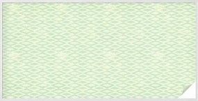 Öntapadós szélvédő furnér Adatvédelem Zöld rombuszok 200x100