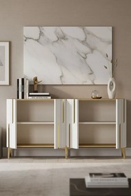 Nota 150 - Sapphire Oak, White, Gold