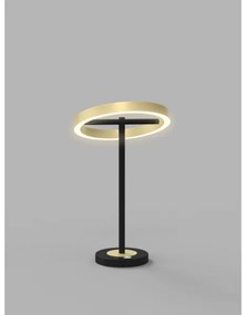 Wofi 8016-104 - LED Érintős dimmelhető lámpa BREST LED/10,5W/230V fekete/arany