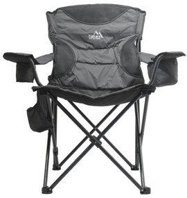 Összecsukható kempingszék szürke