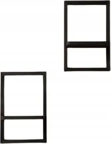 Shein Dekoratív Polc Fali Képkeret Barna 2 Db-os Csomag 11JG