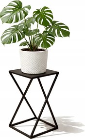 Virágtartó álló fém dohányzóasztal loft virágtartó 40 cm dohányzóasztal loft állvány