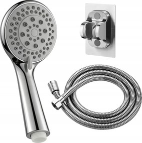 Zuhanyszett fülhallgató 5 funkciós tömlő zuhany tartó