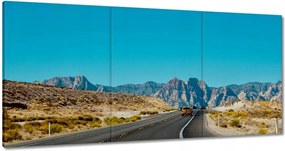 Festmények 120x60 Út a kanyonon át Hegyek