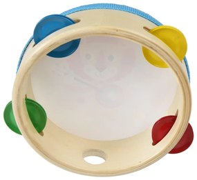 Játékhangszer Tambourine Animal Band – Rex London