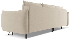 Bézs sarokkanapé (bal oldali) Malie – Makamii