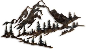 Mountain - 1 fém faldekoráció
