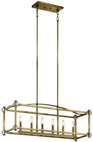 Kichler CAYDEN KL-CAYDEN-ISLE Függőlámpa 6x60W/E14