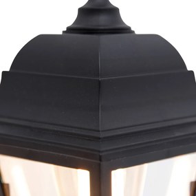 Okos kültéri fali lámpa fekete IP44, Wifi ST64-gyel - Capital