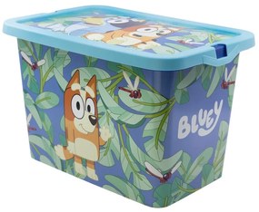 Bluey Leaves műanyag tároló doboz 7 L