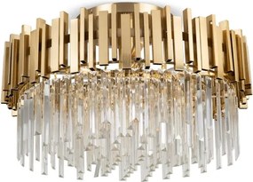 BRILAGI - Mennyezeti lámpa VERVE 6xE14/40W/230V átm. 60 cm arany