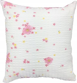 Fakéreg párnahuzat 70x80 Rózsaszín virágok