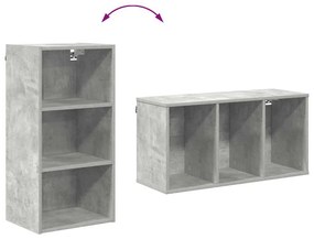 Függő szekrény Riga Beton Szürke 40 x 29,5 x 80 cm Faanyag