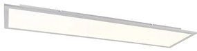 Acél mennyezeti lámpa 120cm LED-del és távirányítóval - Liv