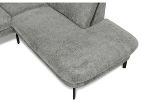 Világosszürke sarokkanapé (jobb oldali) Gomero – Scandic