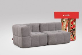 2 Teiliges Modulares Sofa – Grau