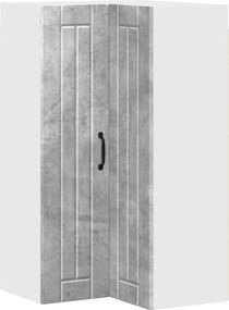 vidaXL Konyhaszekrény Beton Szürke 57 x 57 x 100 cm Faanyag