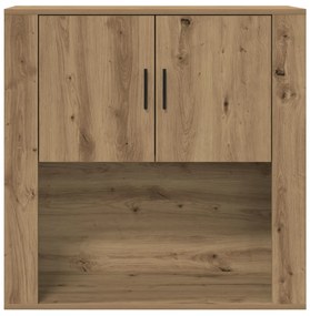 Fali Szekrény Mesteri Tölgy 80x33x80 cm Forgácslap