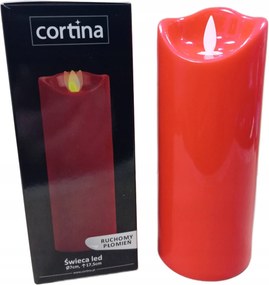 Led Gyertya Betét Mozgó Láng Elemes Gyertya 17,5cm/7cm