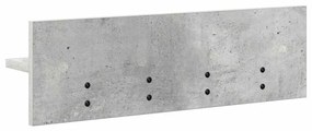 Fali Kabáthorog Beton szürke 60 x 10.5 x 18 cm Faanyag