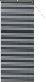 vidaXL Zsalugáter Redőnyök Sötétszürke 220 x 85 cm Alumínium