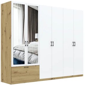 ALTA WARDROBE 6D1S WITH MIRROR