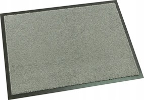 60x80 cm Csúszásgátló Nedvszívó Világosszürke Lábtörlő Bejárati Szőnyeg