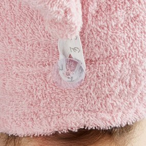 Rózsaszín gyorsan száradó pamut hajszárító törölköző szett 2 db-os 20x13 cm Quick Dry – Catherine Lansfield