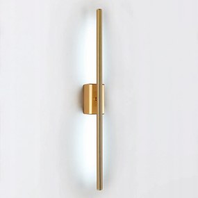 Kinkiet Led Fali Lámpa Beltéri Arany Loft Modern 8W 6500K