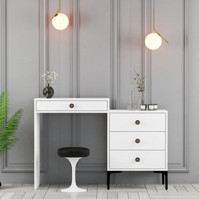 Fésülködő asztal Lizbon 556 - White