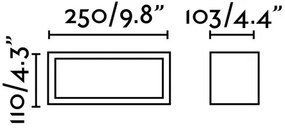 FARO 70573 - Kültéri fali lámpa  TEJO 1xE27/20W/230V IP54