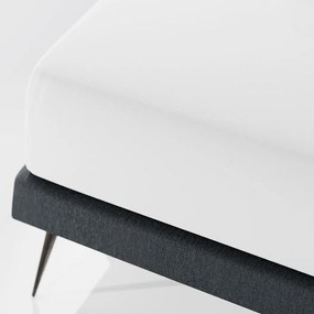 Fehér lepedő 160x200 Pan Materac rugalmas pamut gumis